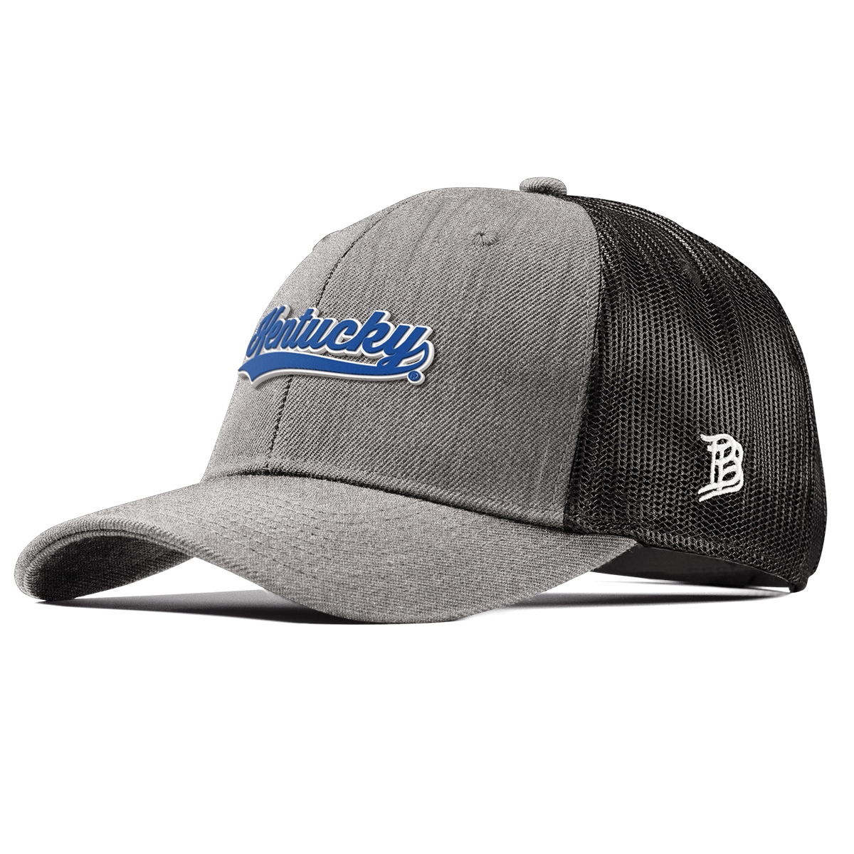 University of Kentucky "Kentucky Script" Curved Trucker Heather