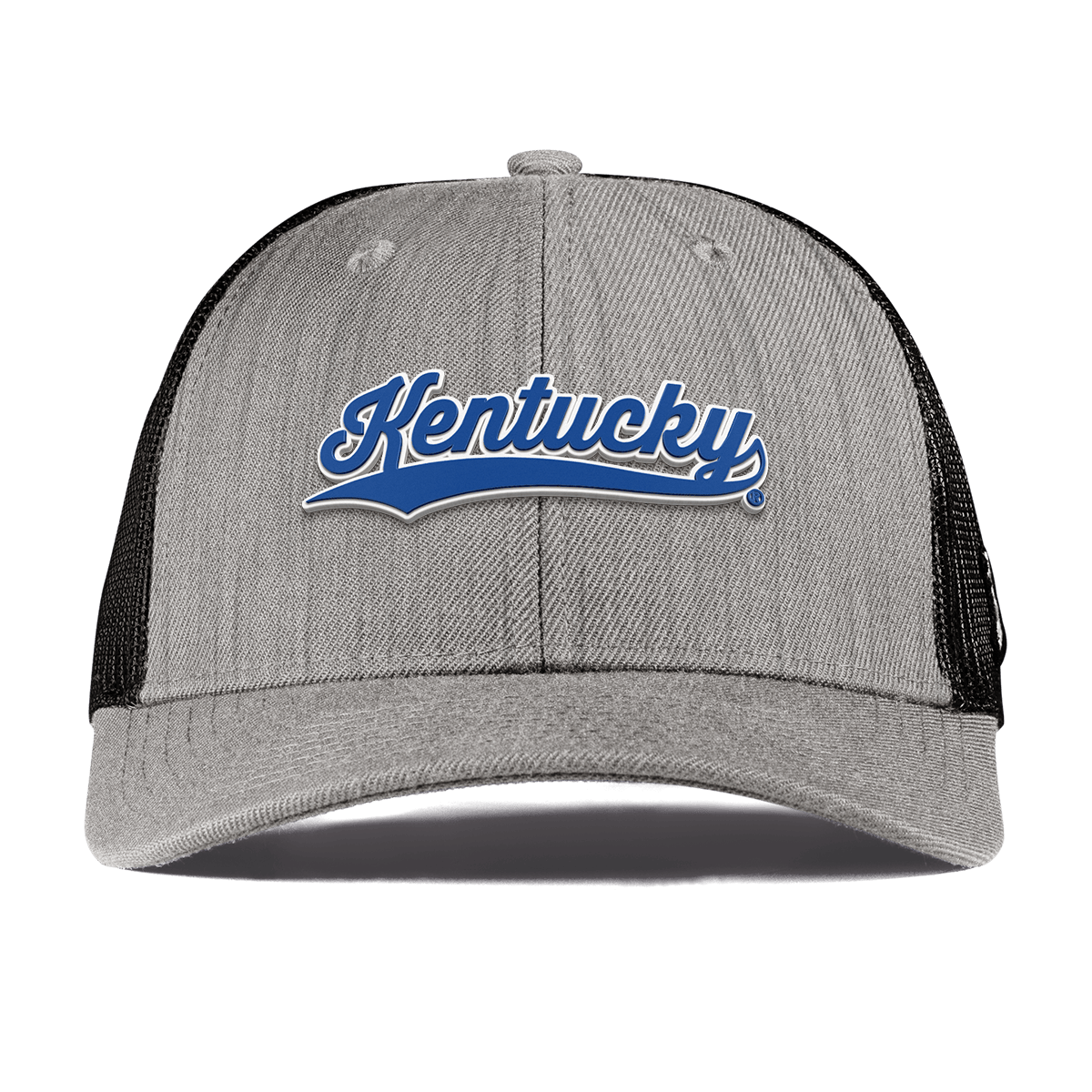 University of Kentucky "Kentucky Script" Curved Trucker Heather