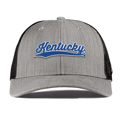 University of Kentucky "Kentucky Script" Curved Trucker Heather