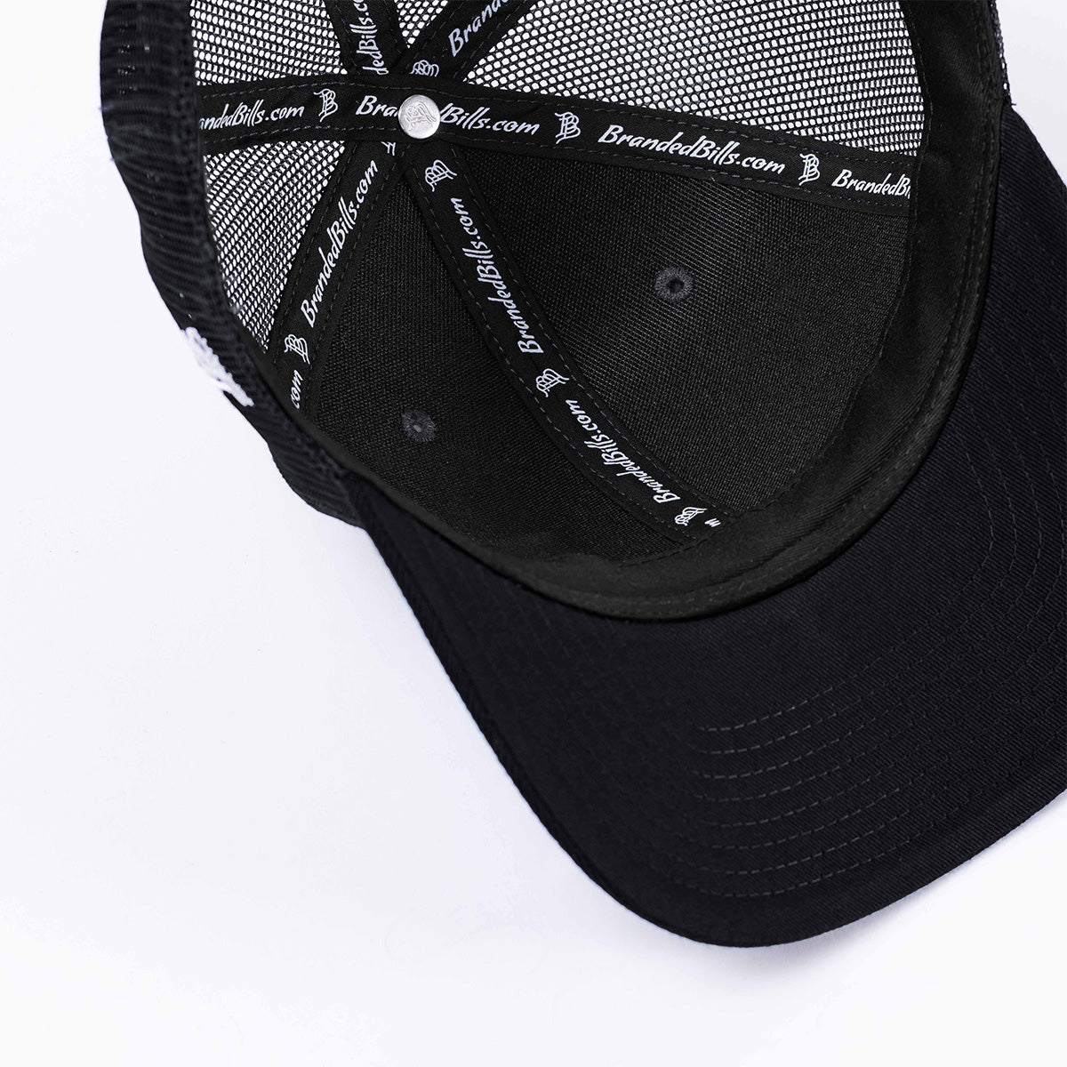 Midnight Horizon Curved Trucker Inside Black