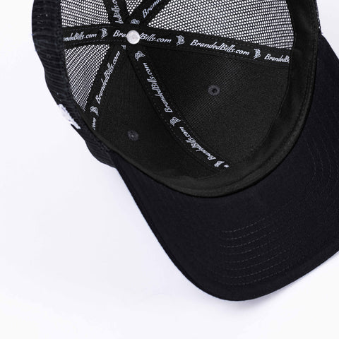 Bare Curved Trucker Inside Black