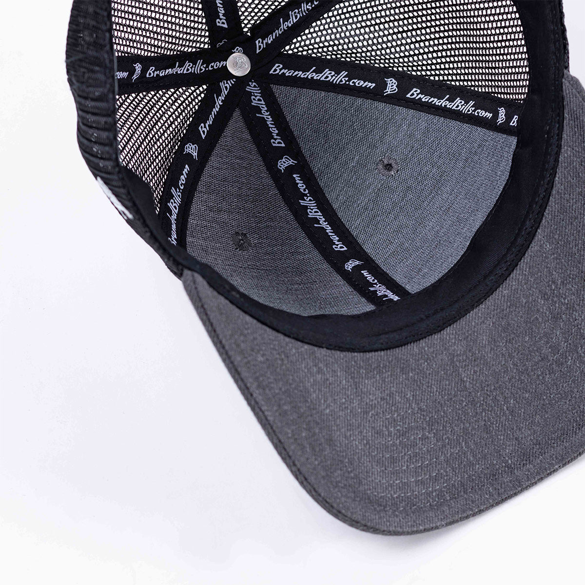 Midnight Horizon Curved Trucker Inside Charcoal