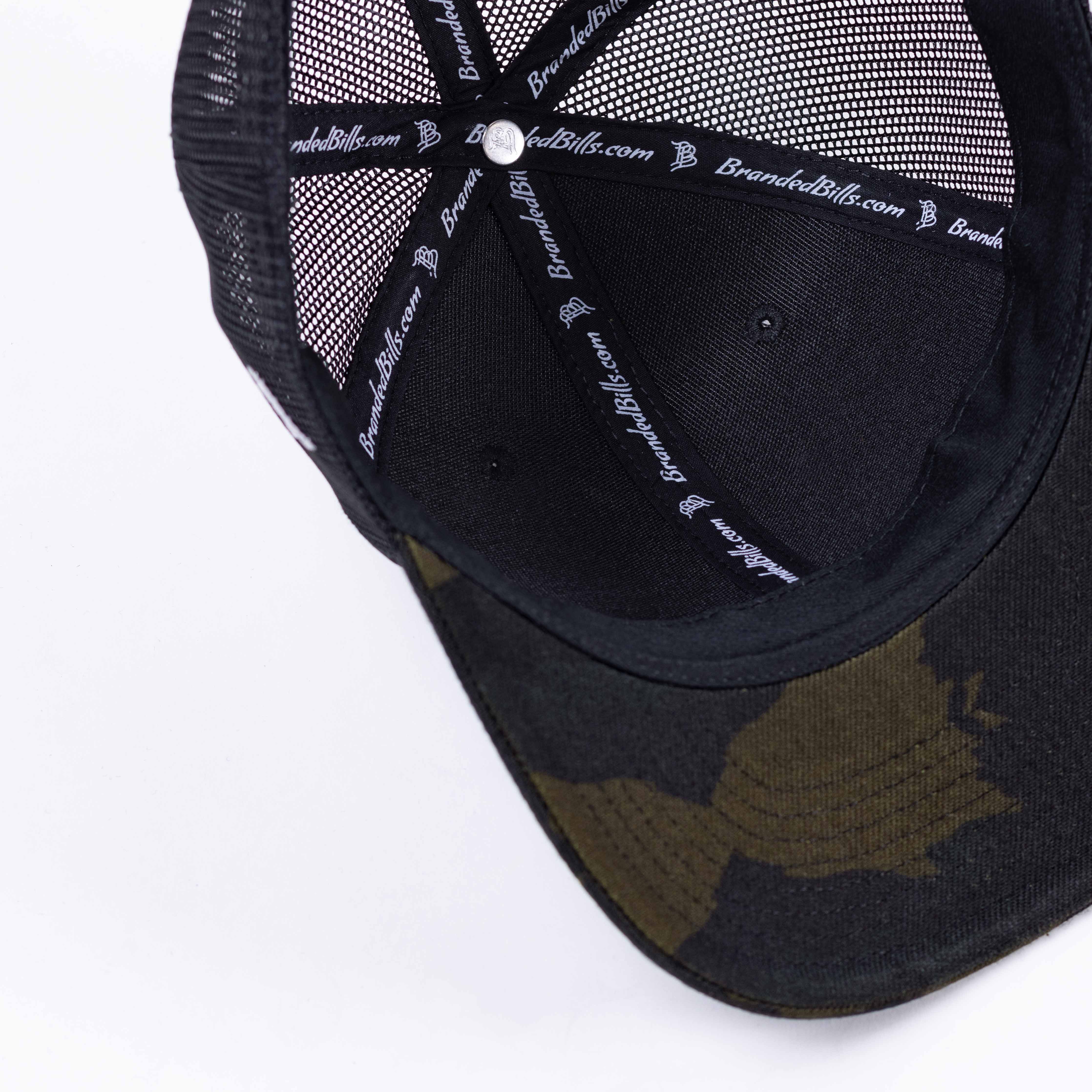 Bare Curved Trucker Inside Multicam