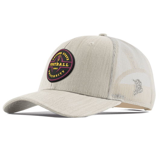 Arizona State University "Arizona State Football Legacy" Curved Trucker Beige Heather