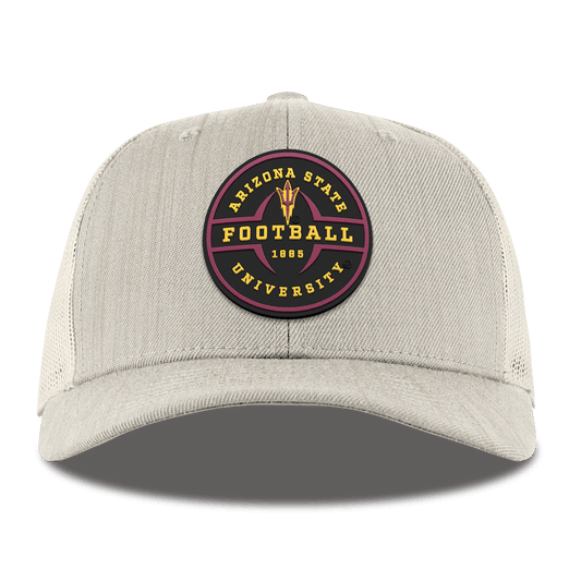 Arizona State University "Arizona State Football Legacy" Curved Trucker Beige Heather