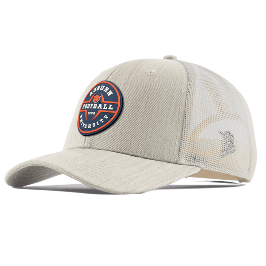 Auburn University "Auburn Football" Legacy Curved Trucker Beige Heather