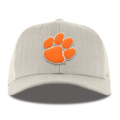 Clemson University "Clemson Tiger Paw" Curved Trucker