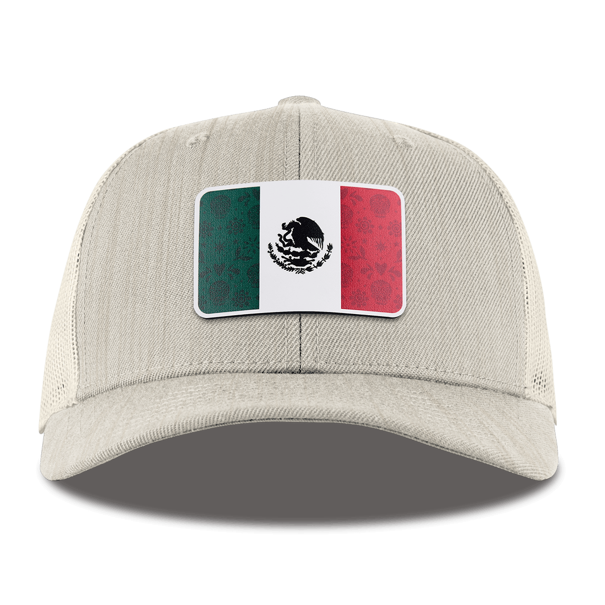 Fiesta Flag Curved Trucker Beige