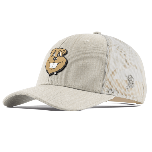 University of Minnesota "Goldy Gopher" Curved Trucker Beige Heather