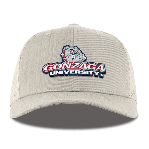 Gonzaga University "Gonzaga Team Logo" Curved Trucker Beige Heather