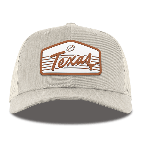 University of Texas "Longhorns Football" Legacy Curved Trucker Beige Heather
