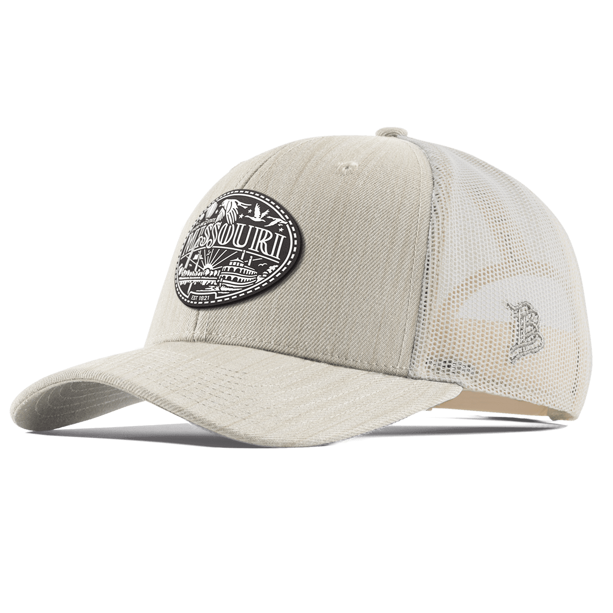 Missouri Traveler Curved Trucker Beige Heather