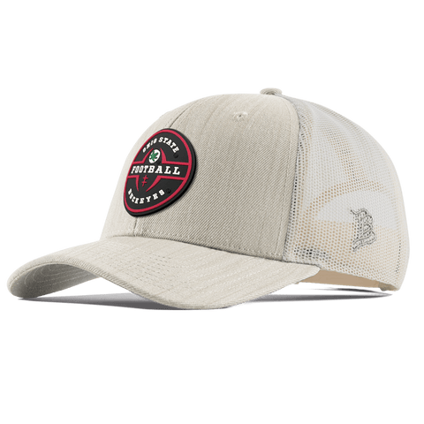 Ohio State University "Ohio State Football Legacy" Curved Trucker Beige Heather