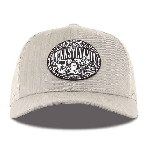 Pennsylvania Traveler Curved Trucker Beige Heather
