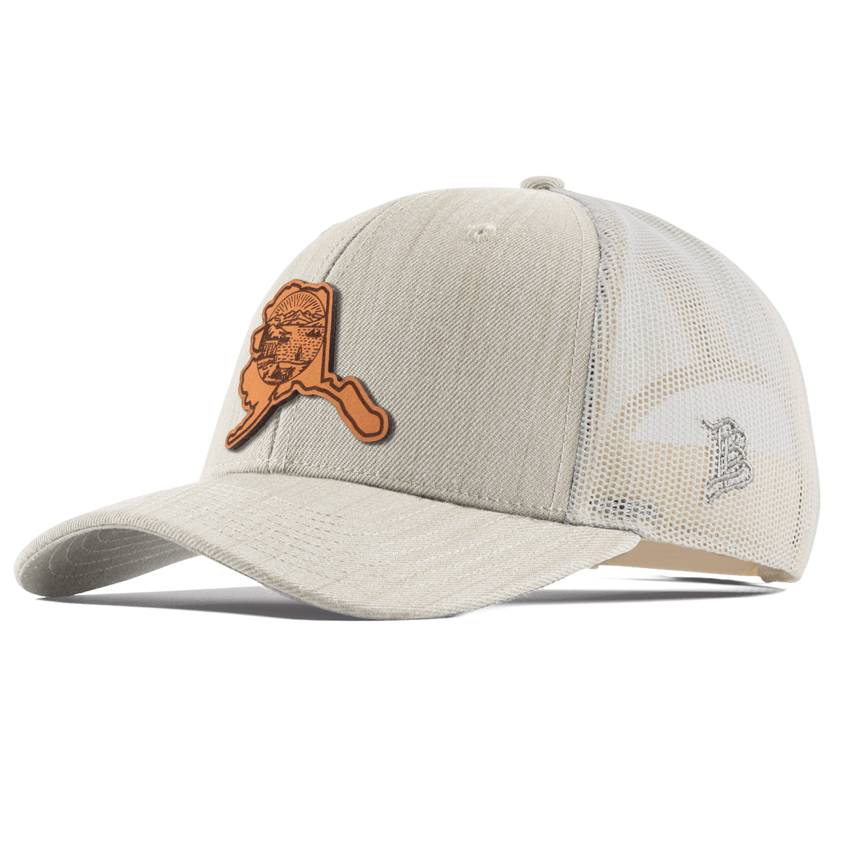 Alaska 49 Curved Trucker Beige Heather