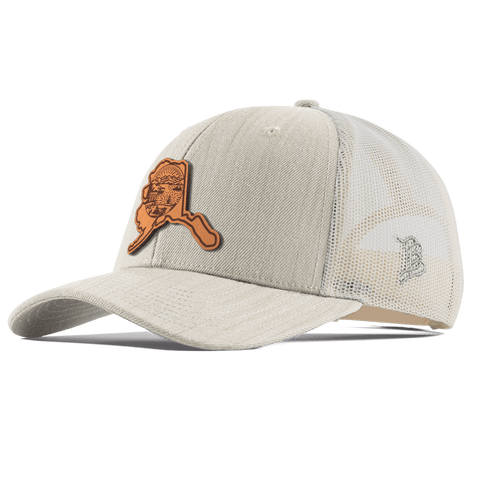 Alaska 49 Curved Trucker Beige Heather