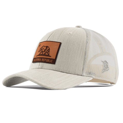 California 31 Curved Trucker Beige Heather