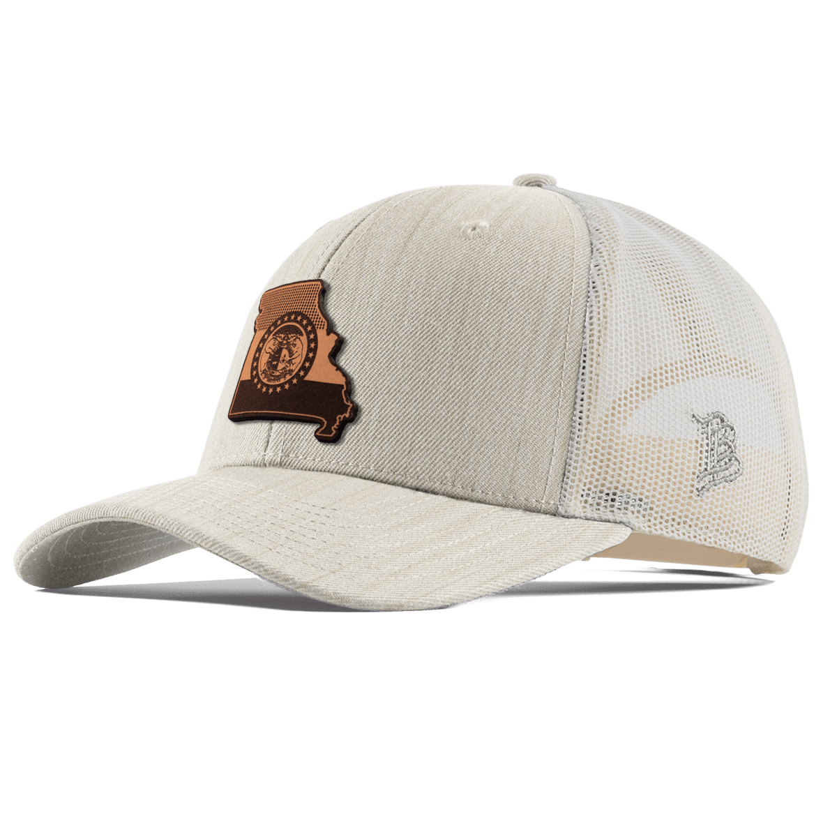 Missouri 24 Curved Trucker Beige Heather