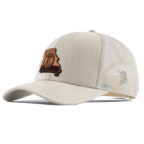 Missouri 24 Curved Trucker Beige Heather