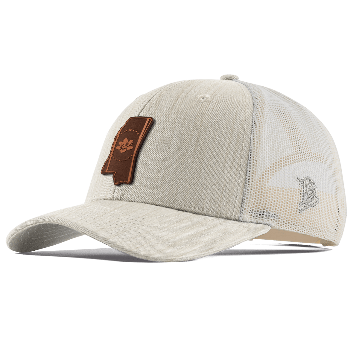 Mississippi 20 Curved Trucker Beige Heather