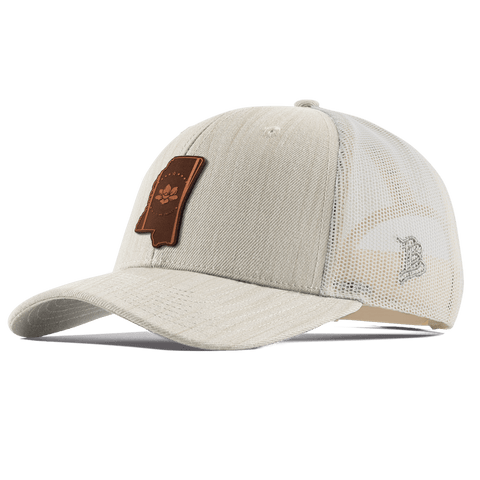 Mississippi 20 Curved Trucker Beige Heather