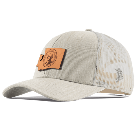 Washington 42 Curved Trucker Beige Heather