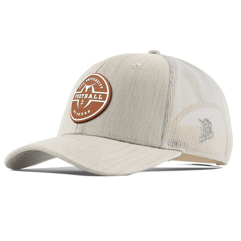 University of Texas "Texas Football Legacy" Legacy Curved Trucker Beige Heather