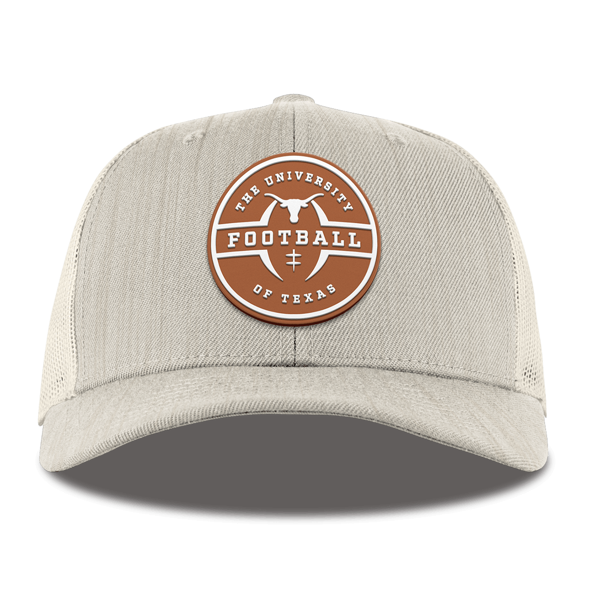 University of Texas "Texas Football Legacy" Legacy Curved Trucker Beige Heather