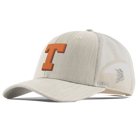 University of Texas "Texas Team Logo" Curved Trucker Beige Heather