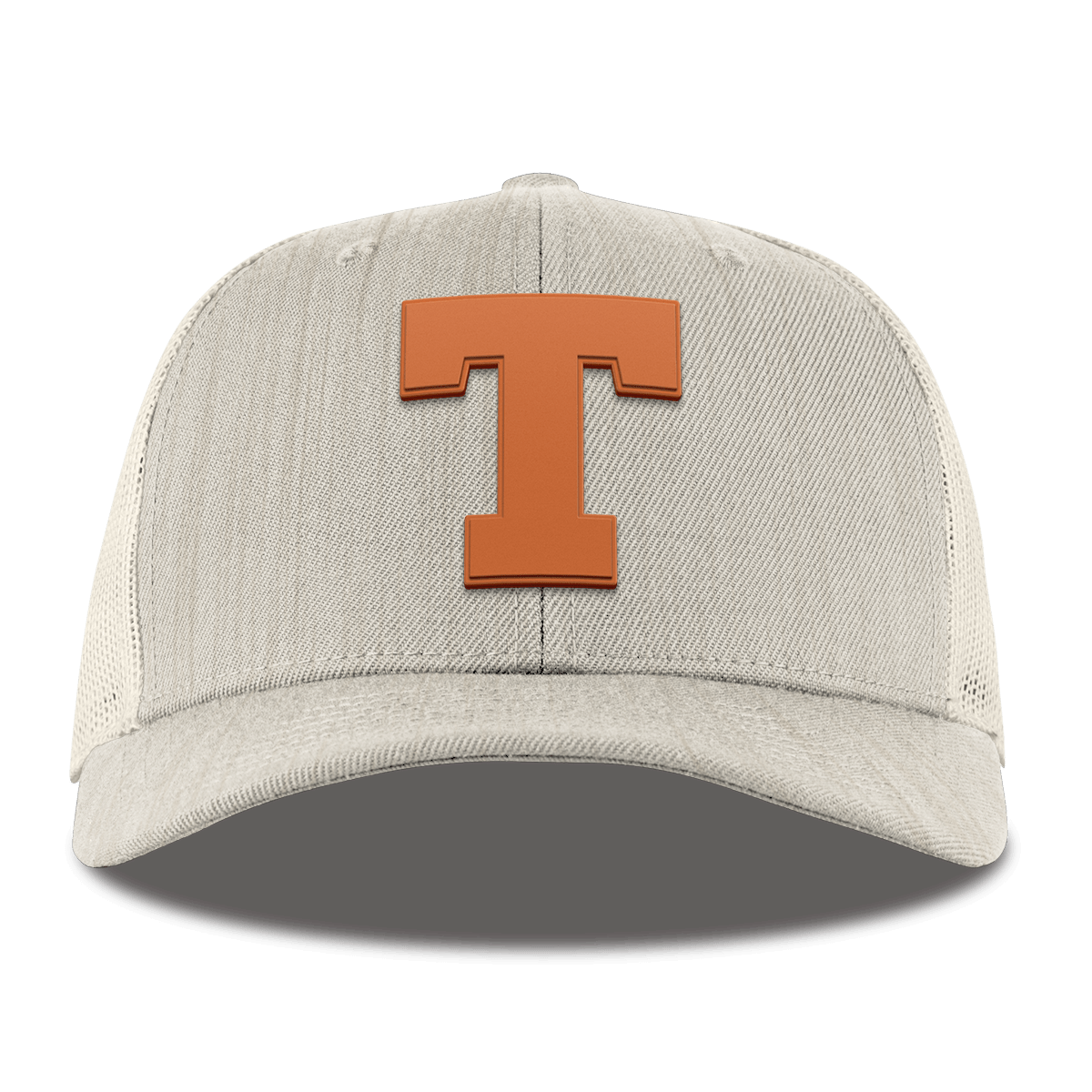 University of Texas "Texas Team Logo" Curved Trucker Beige Heather
