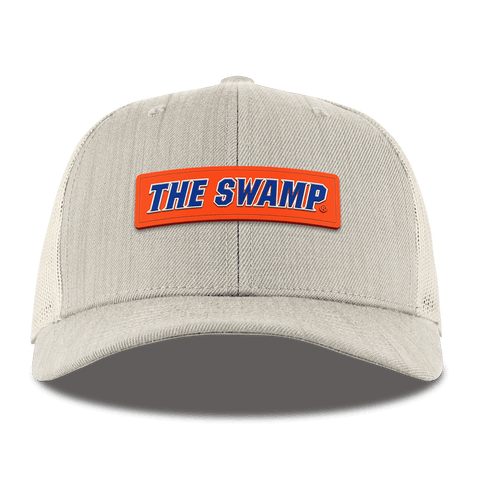 University of Florida "The Swamp" Curved Trucker Beige Heather