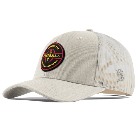 University of Southern California "USC Football Legacy" Curved Trucker Beige Heather