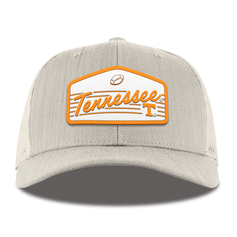 University of Tennessee "Volunteers Football" Curved Trucker Beige Heather