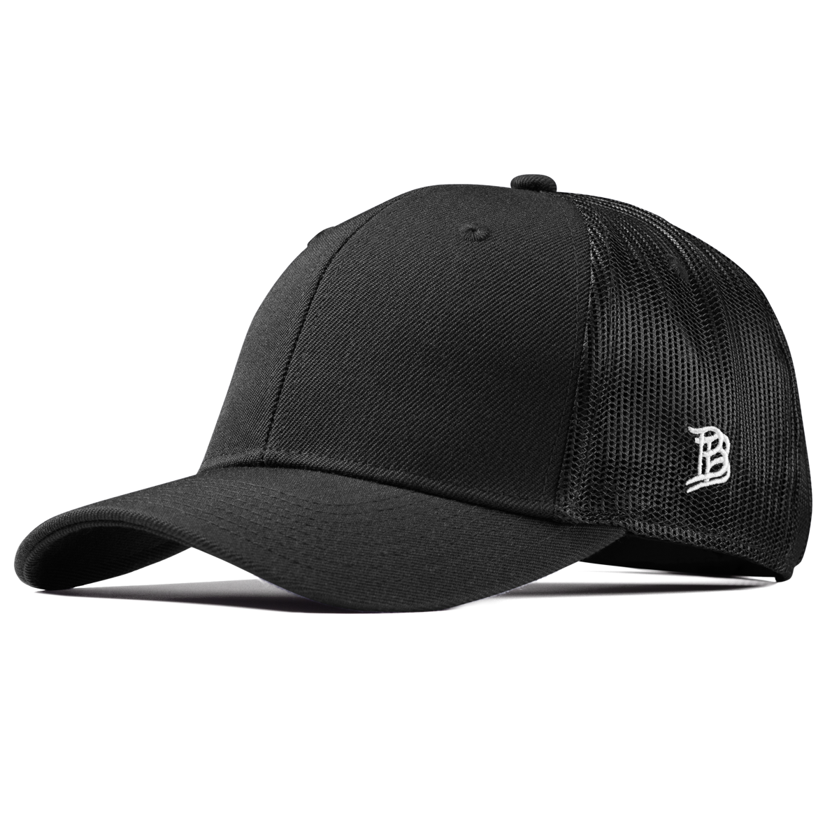 Bare Curved Trucker Black