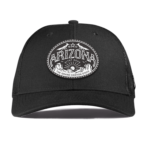 Arizona Traveler Curved Trucker Black