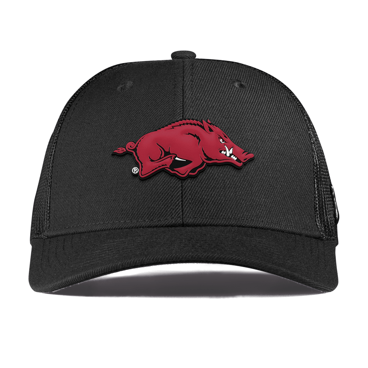 University of Arkansas "Arkansas Team Logo" Curved Trucker Black