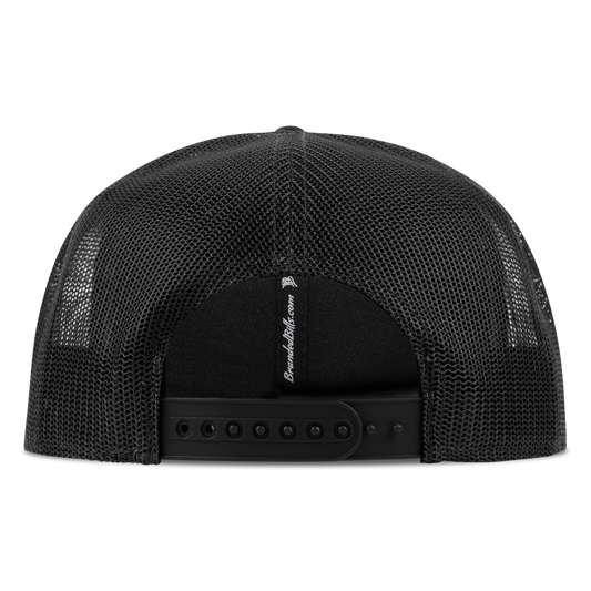 Minnesota 32 PVC Curved Trucker Back Black