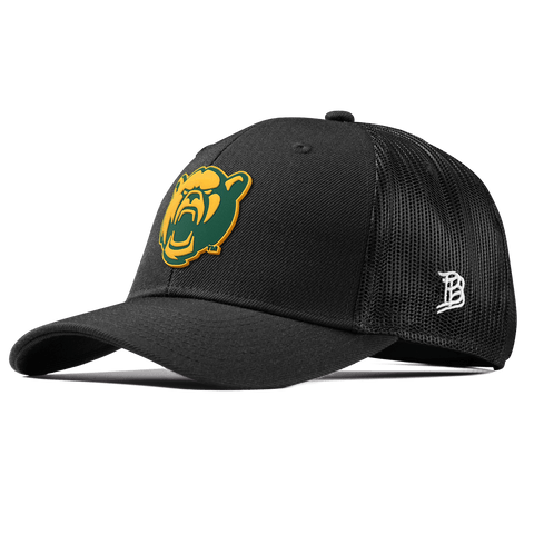 Baylor University "Baylor Bear" Curved Trucker Black