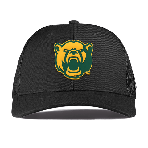 Baylor University "Baylor Bear" Curved Trucker Black