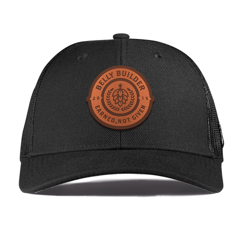 Belly Builder Curved Trucker Black