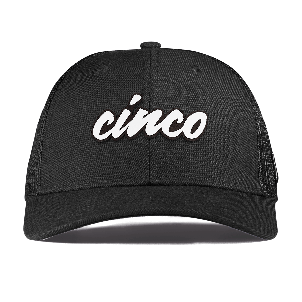 Cinco Script Curved Trucker Guy