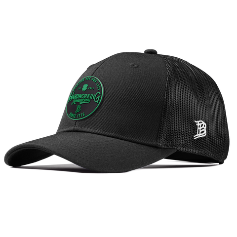 Create Your Luck Curved Trucker Black