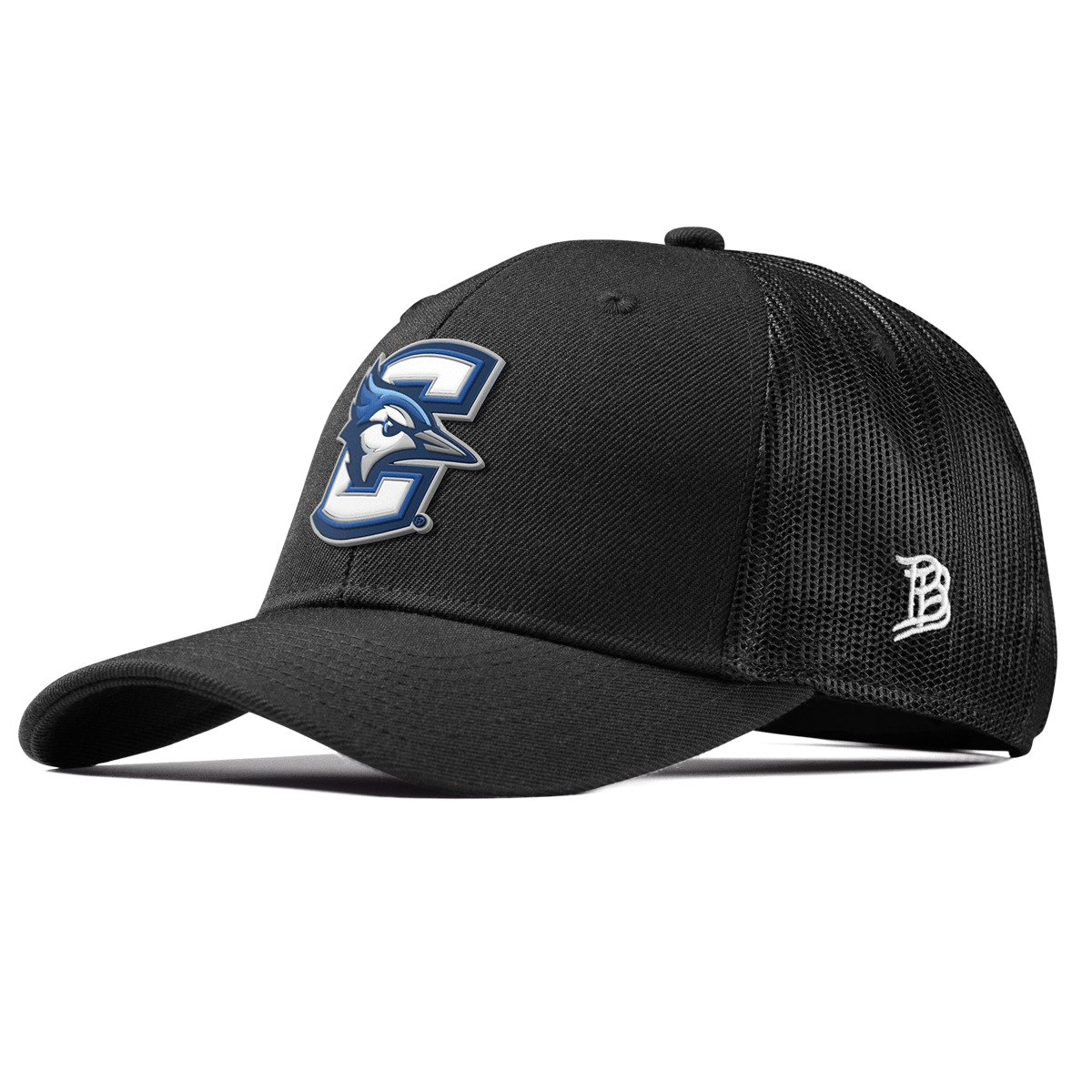 Creighton University "Creighton Block" Curved Trucker Black