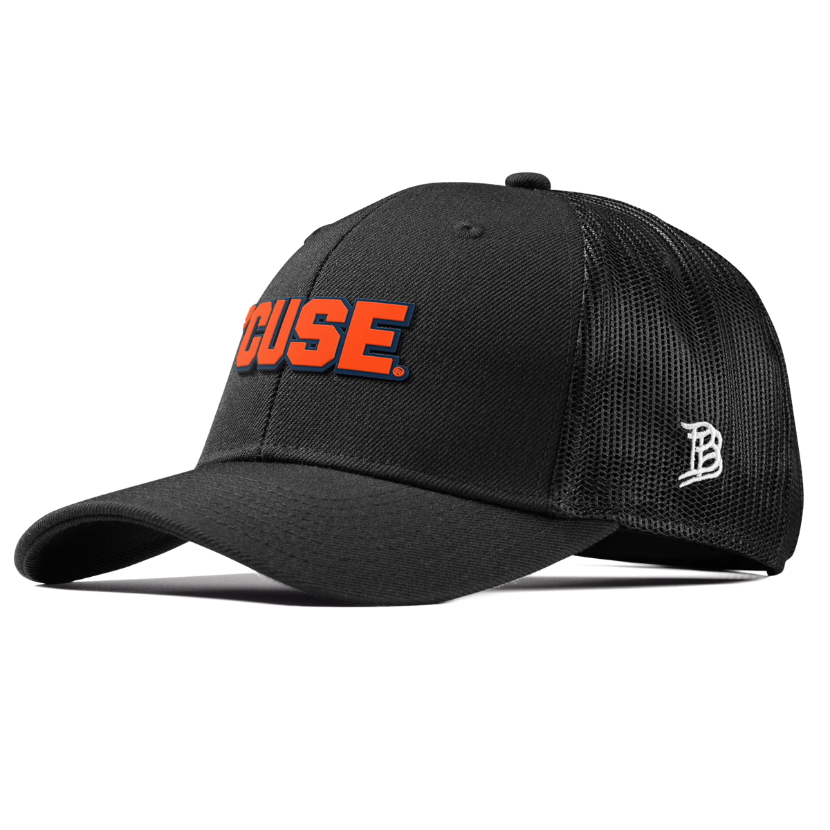 Syracuse University "Cuse Block" Curved Trucker Black