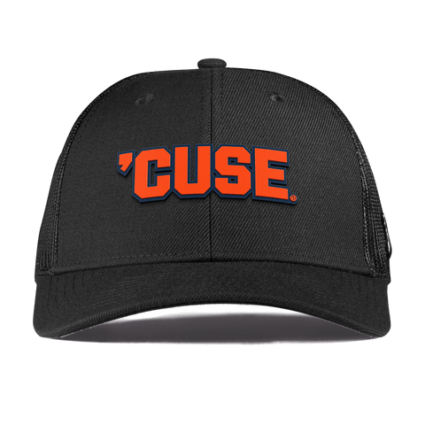 Syracuse University "Cuse Block" Curved Trucker Black