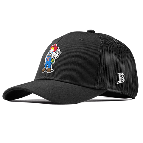 University of Nebraska "Herbie" Curved Trucker Black