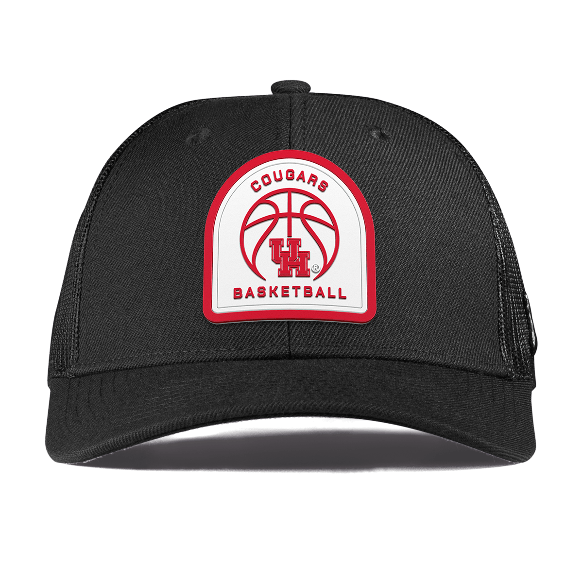 University of Houston "Houston Basketball" Curved Trucker Black