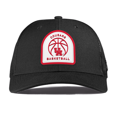University of Houston "Houston Basketball" Curved Trucker Black