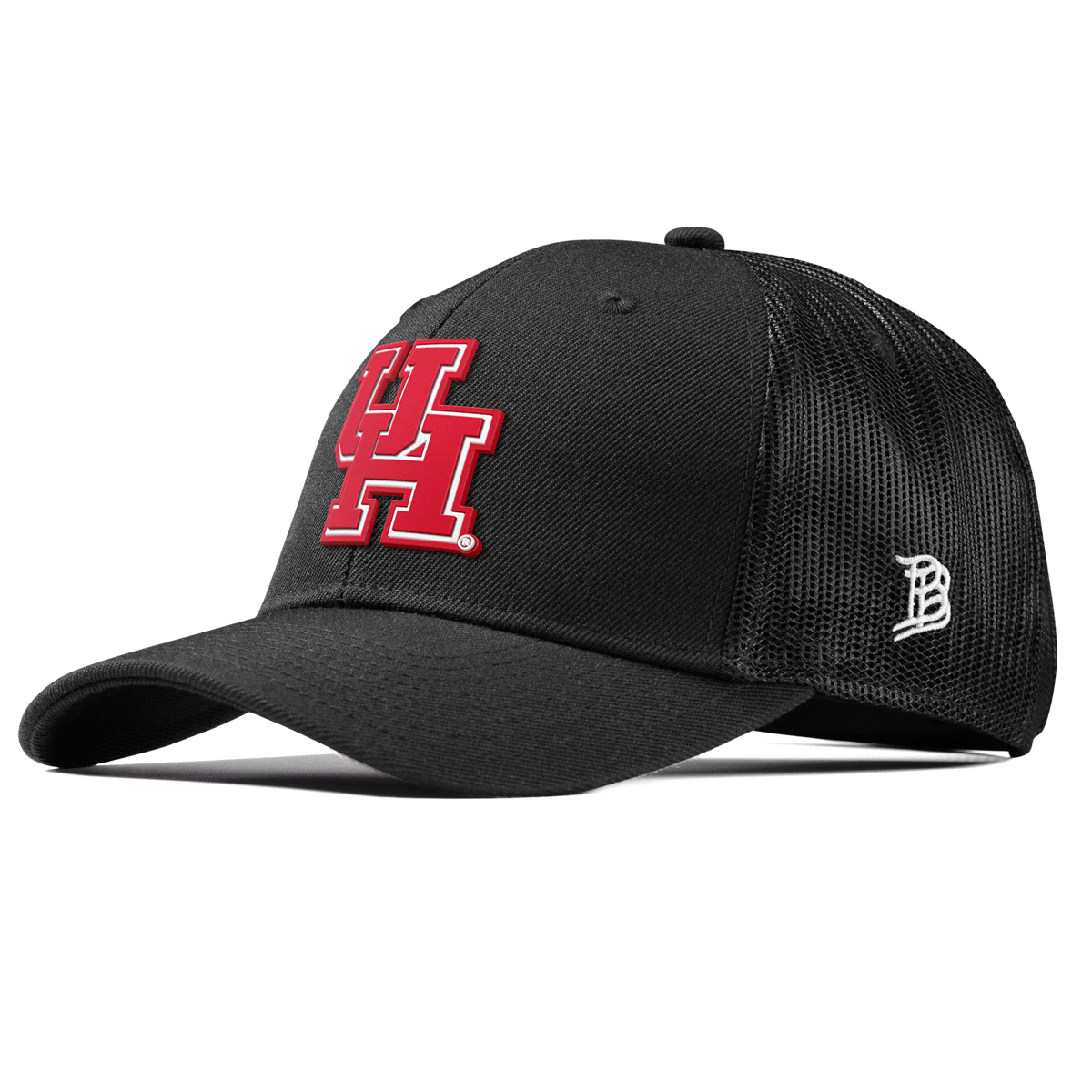 University of Houston "Houston Block" Curved Trucker Black