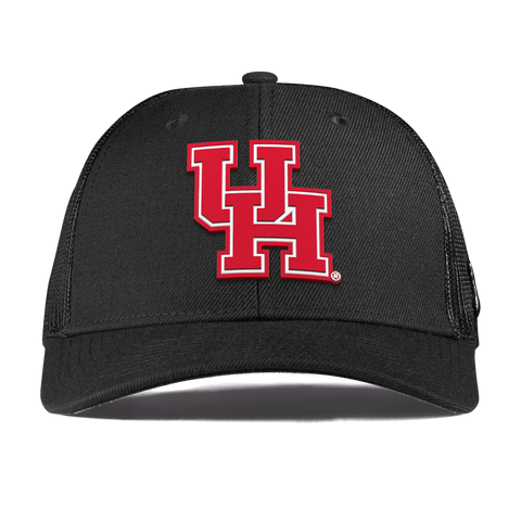 University of Houston "Houston Block" Curved Trucker Black